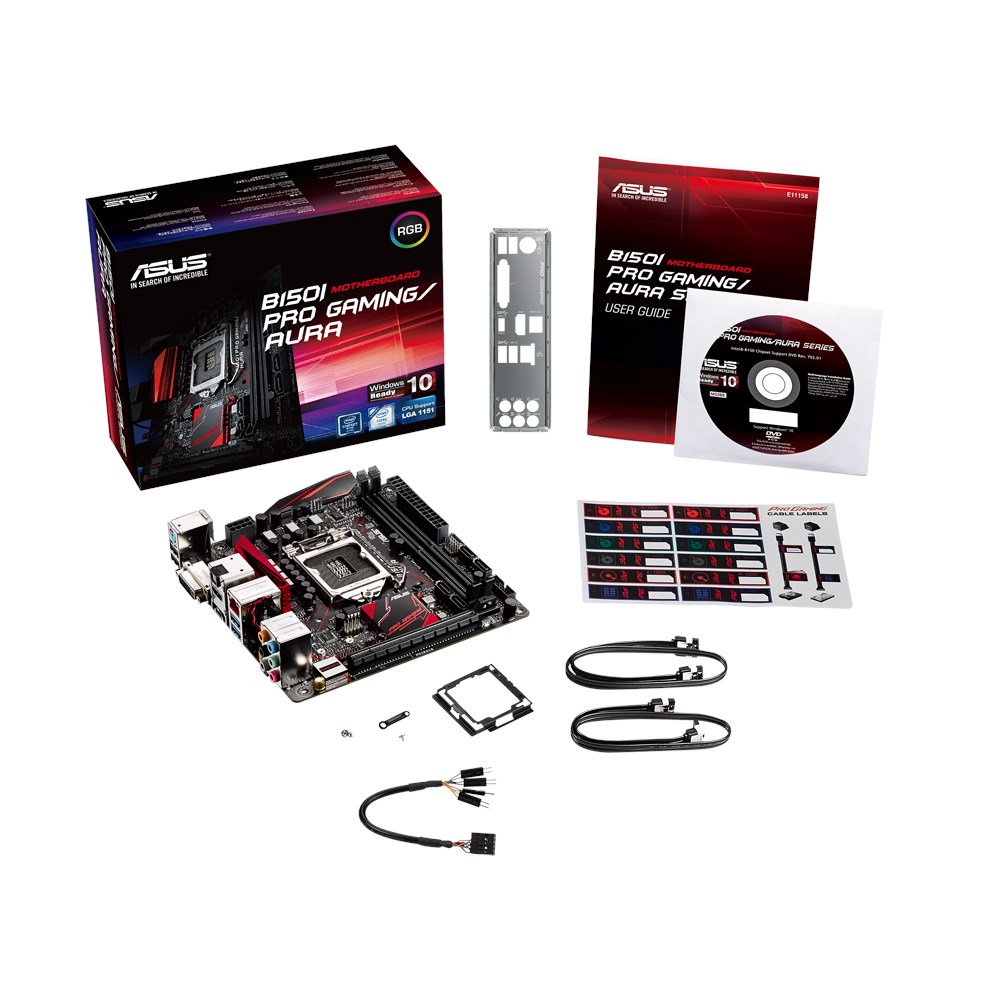 Asus B150I Pro Gaming/Aura - Motherboard Specifications On MotherboardDB